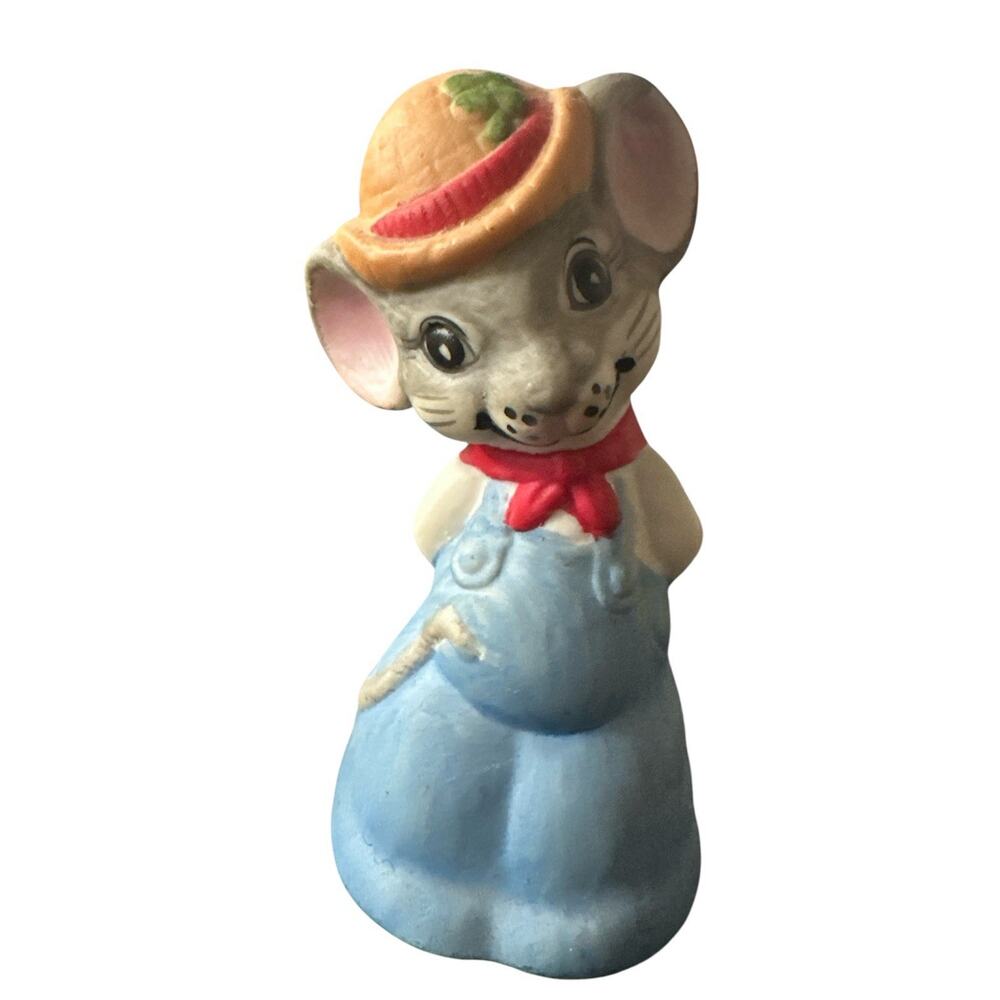 VTG. Jasco‎ Hand Painted Mouse Bell Japan